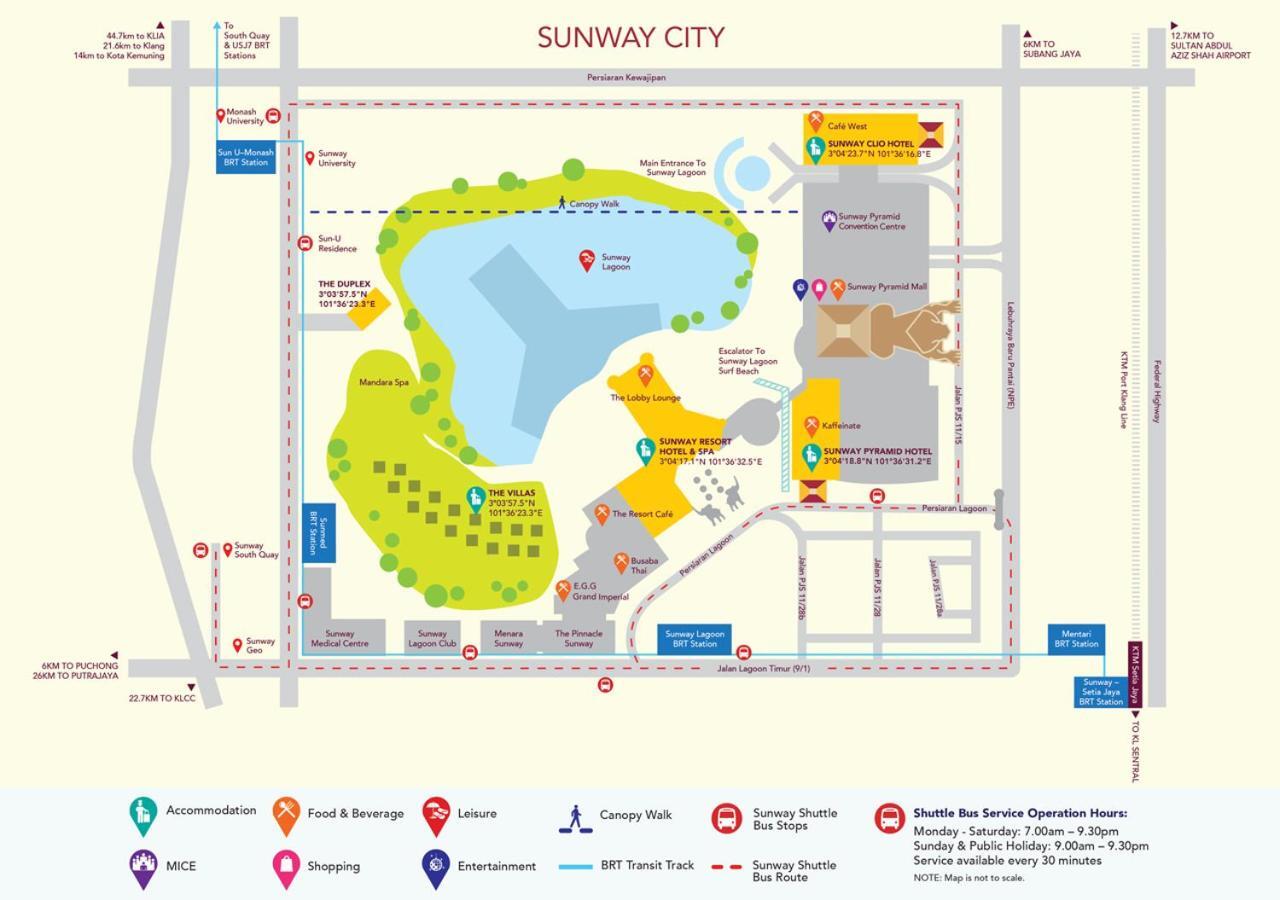 Sunway Pyramid Hotel Subang Jaya Kültér fotó