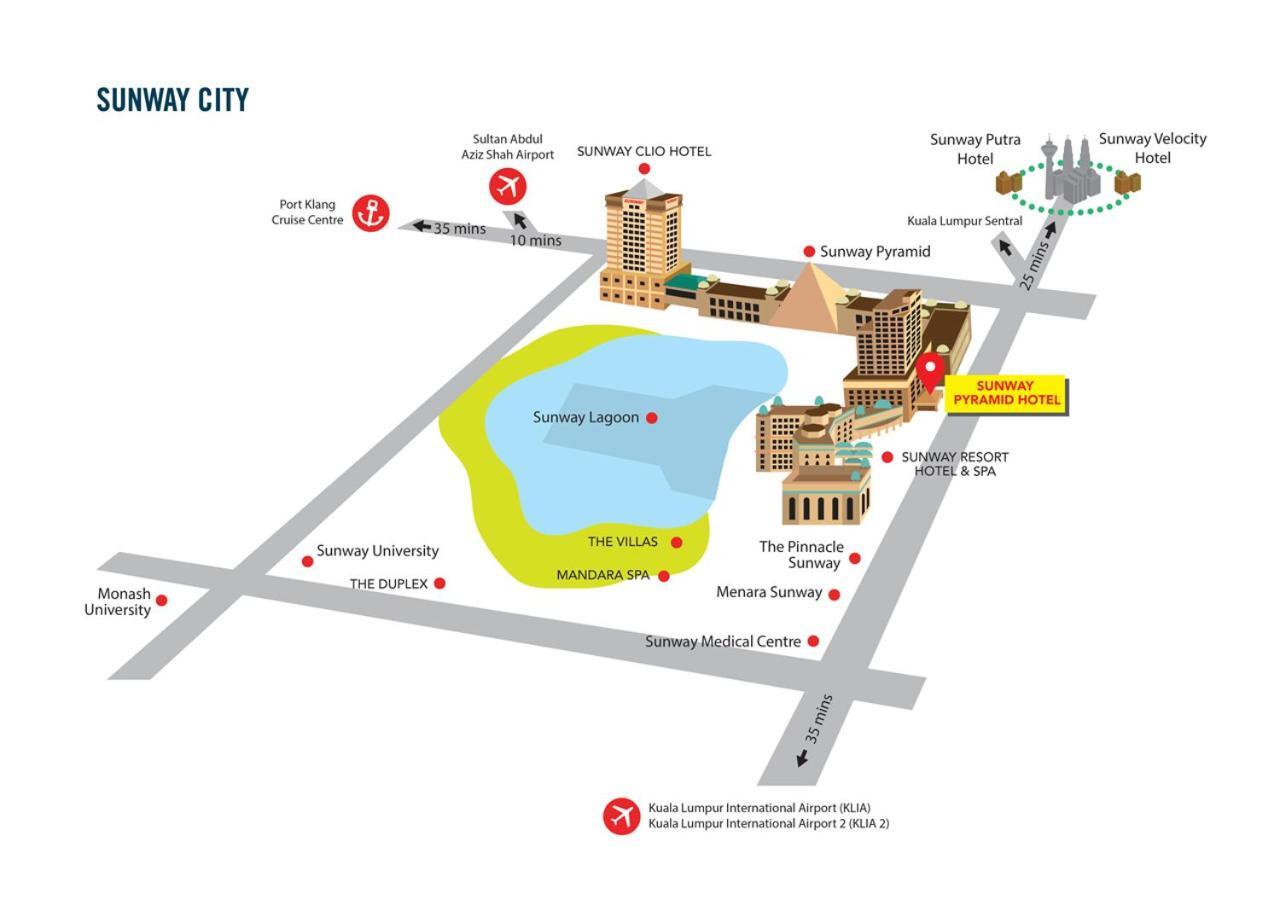 Sunway Pyramid Hotel Subang Jaya Kültér fotó